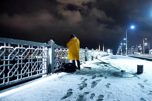 İstanbul'dan kar manzaraları - 14