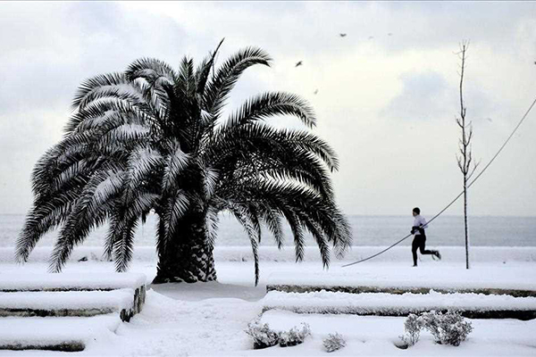 İstanbul'dan kar manzaraları - 17
