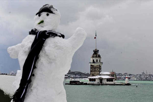 İstanbul'dan kar manzaraları - 9