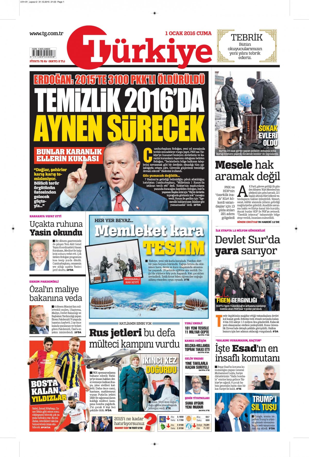 Gazeteler bugün ne yazdı? - 3