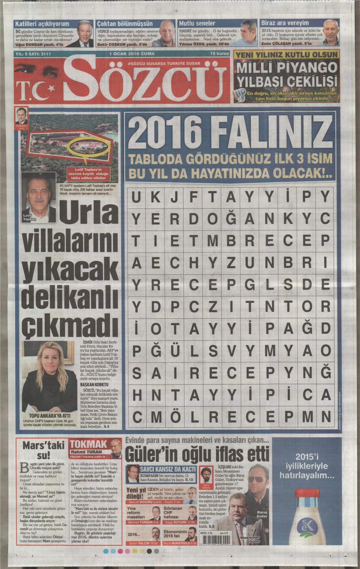 Gazeteler bugün ne yazdı? - 10