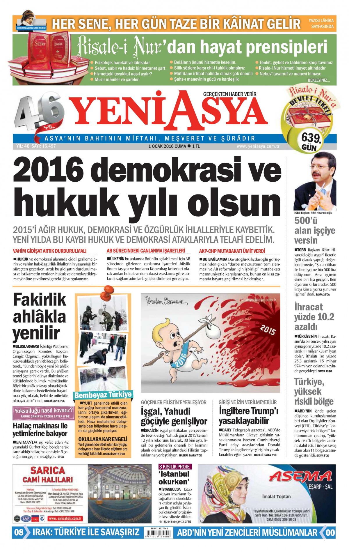 Gazeteler bugün ne yazdı? - 16