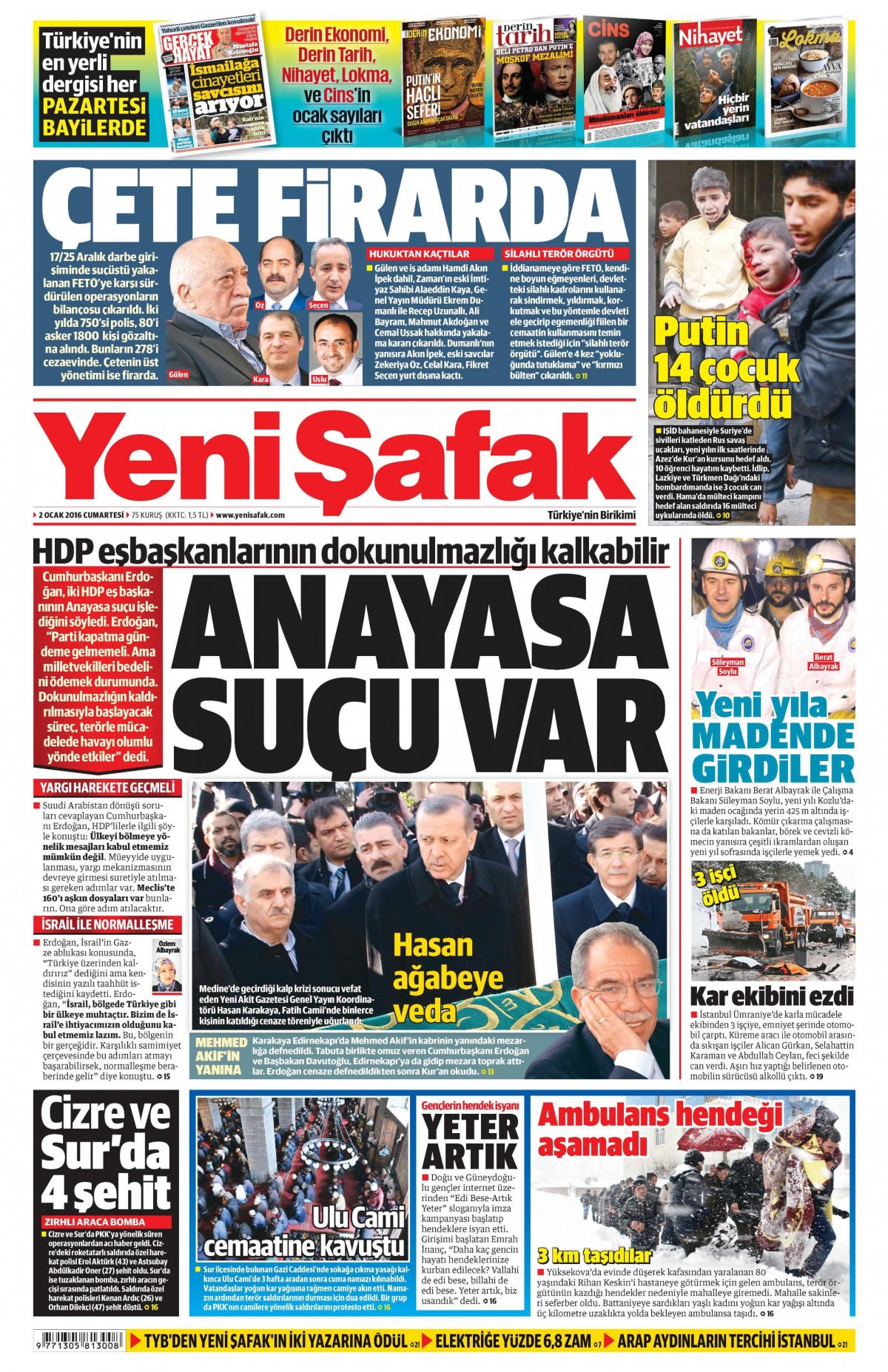 Gazeteler bugün ne yazdı? - 924