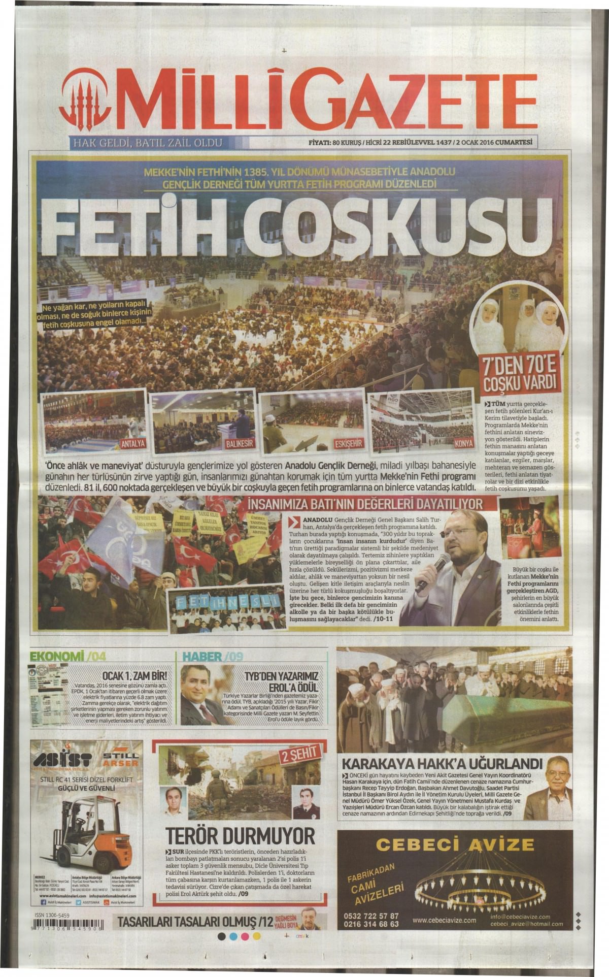 Gazeteler bugün ne yazdı? - 546