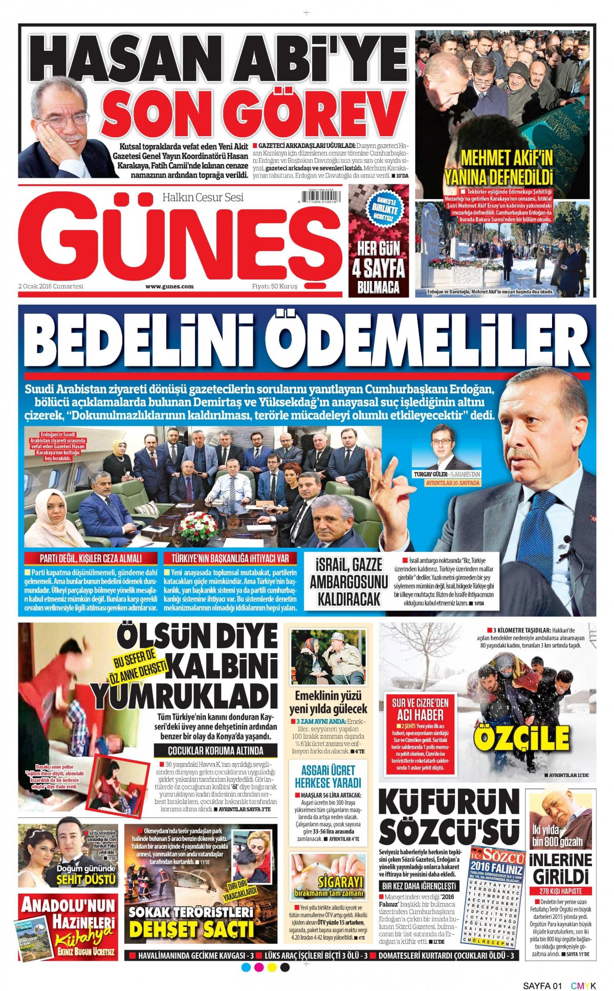 Gazeteler bugün ne yazdı? - 944