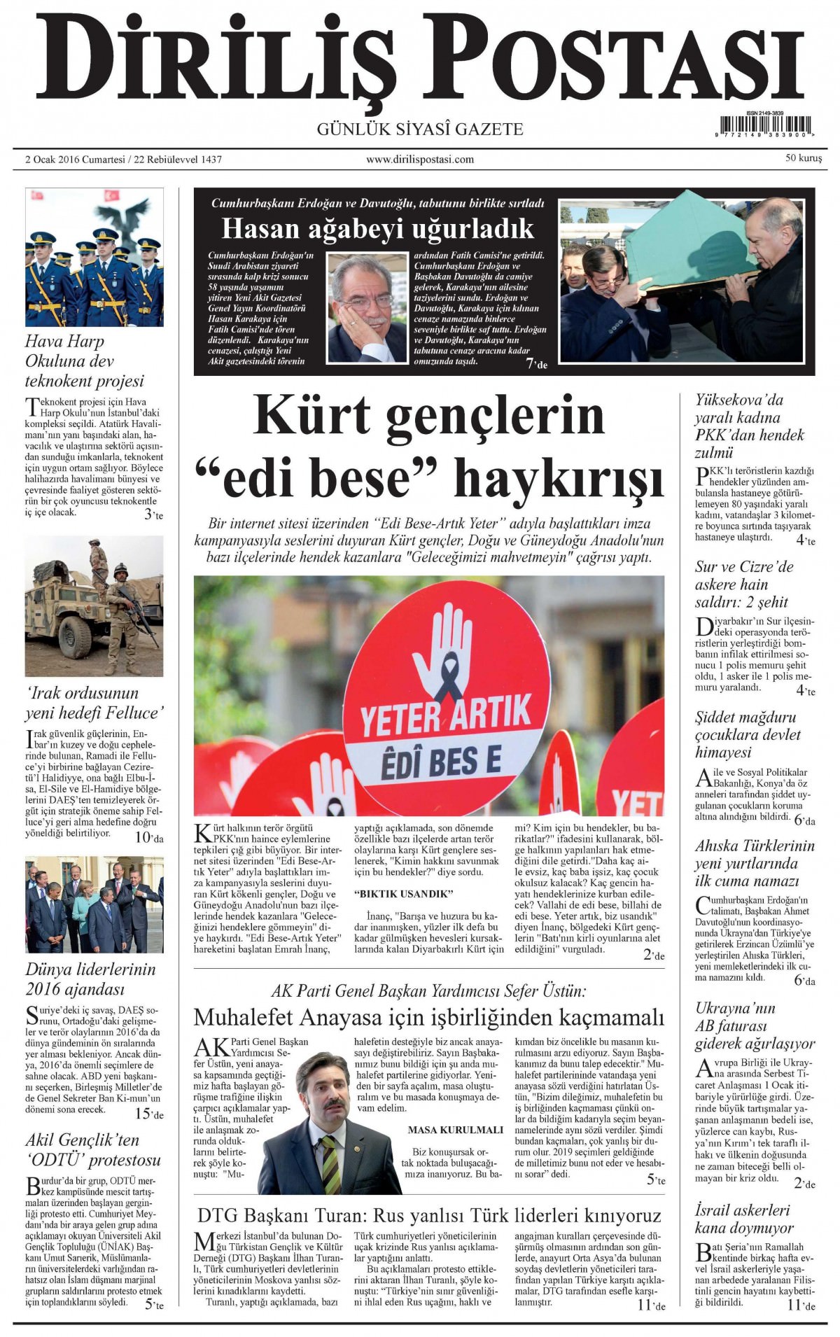 Gazeteler bugün ne yazdı? - 861