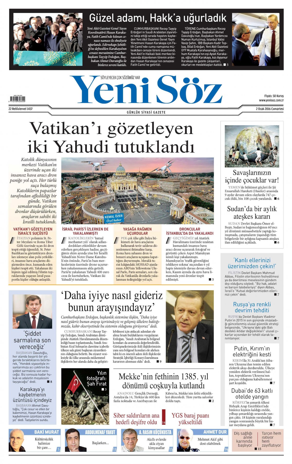 Gazeteler bugün ne yazdı? - 684