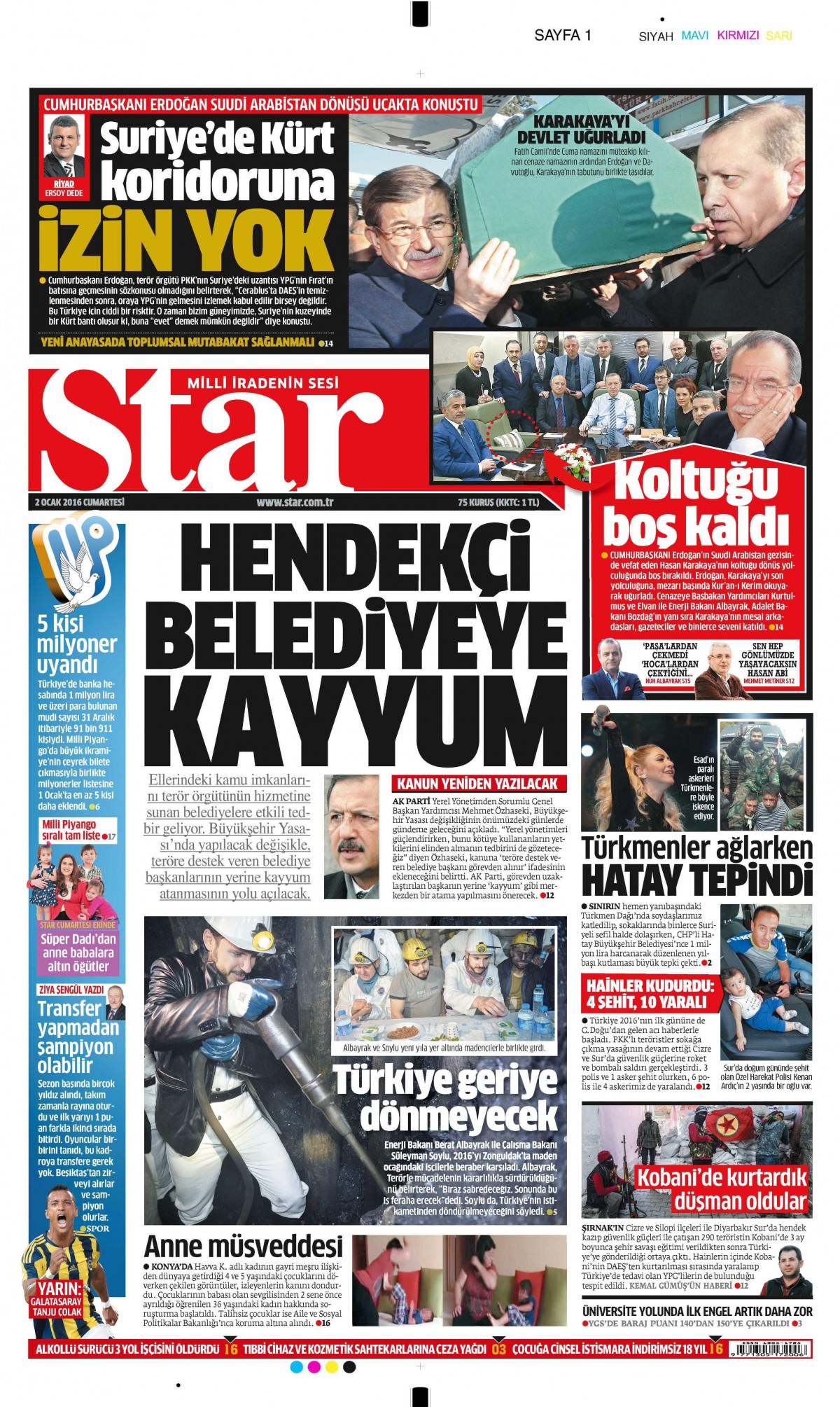 Gazeteler bugün ne yazdı? - 826