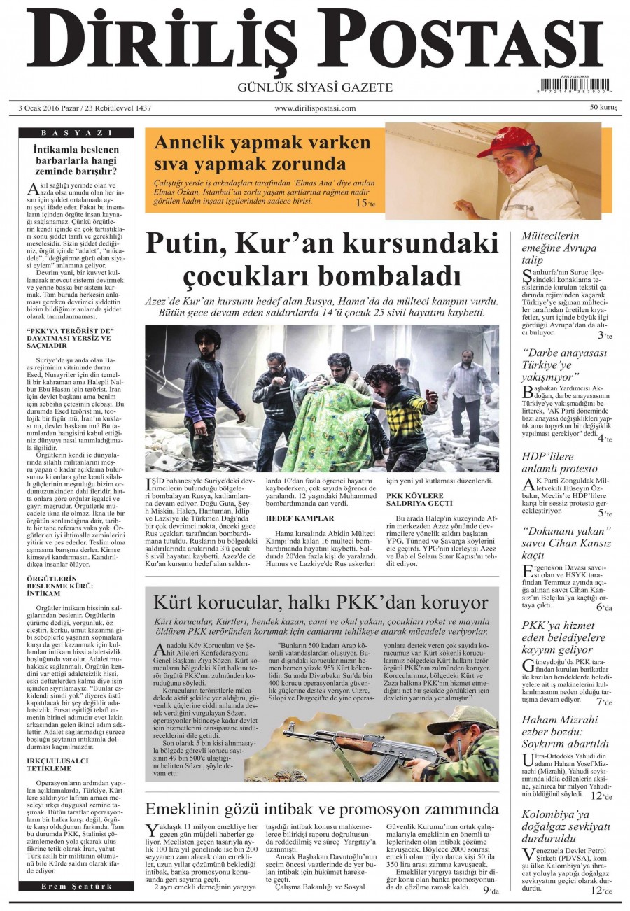 Gazeteler bugün ne yazdı? - 708