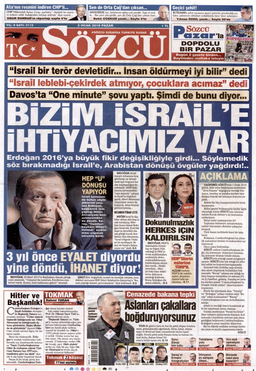 Gazeteler bugün ne yazdı? - 770