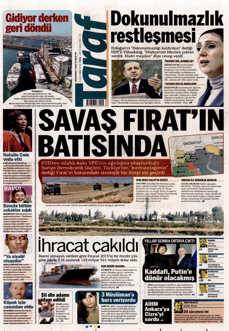 Gazeteler bugün ne yazdı? - 550