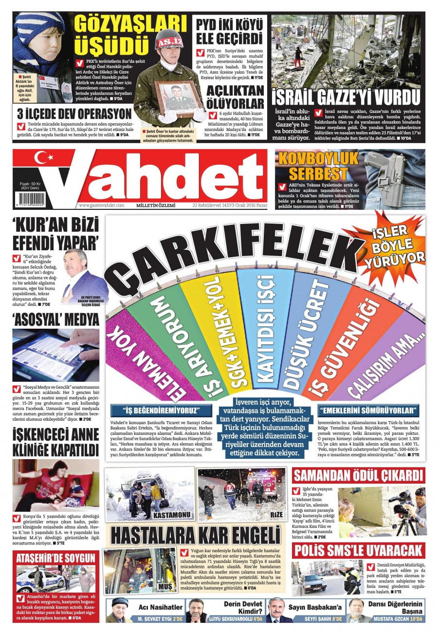 Gazeteler bugün ne yazdı? - 763