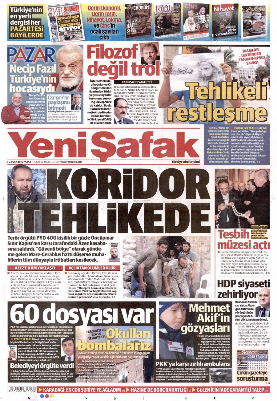 Gazeteler bugün ne yazdı? - 550