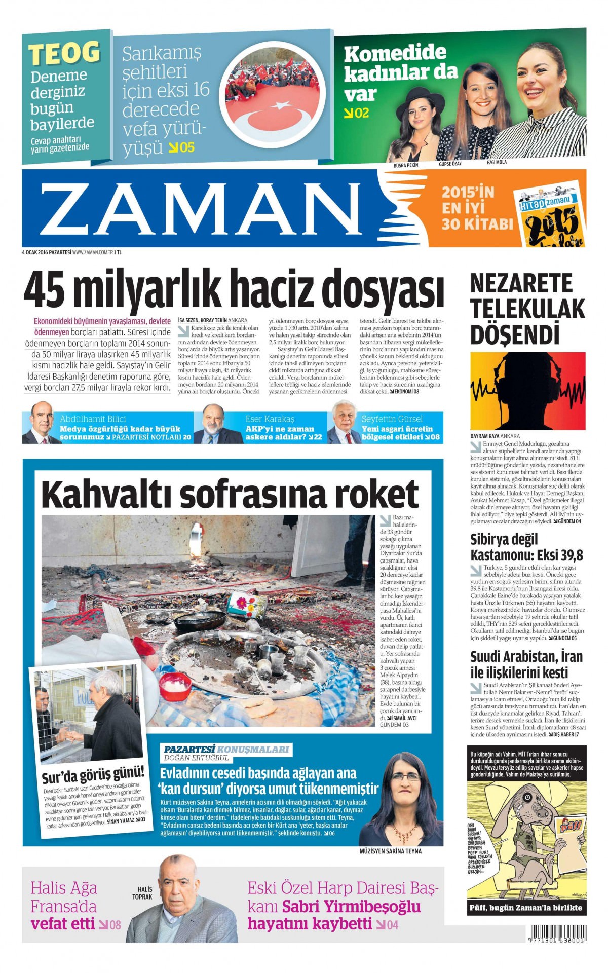 Gazeteler bugün ne yazdı? - 5