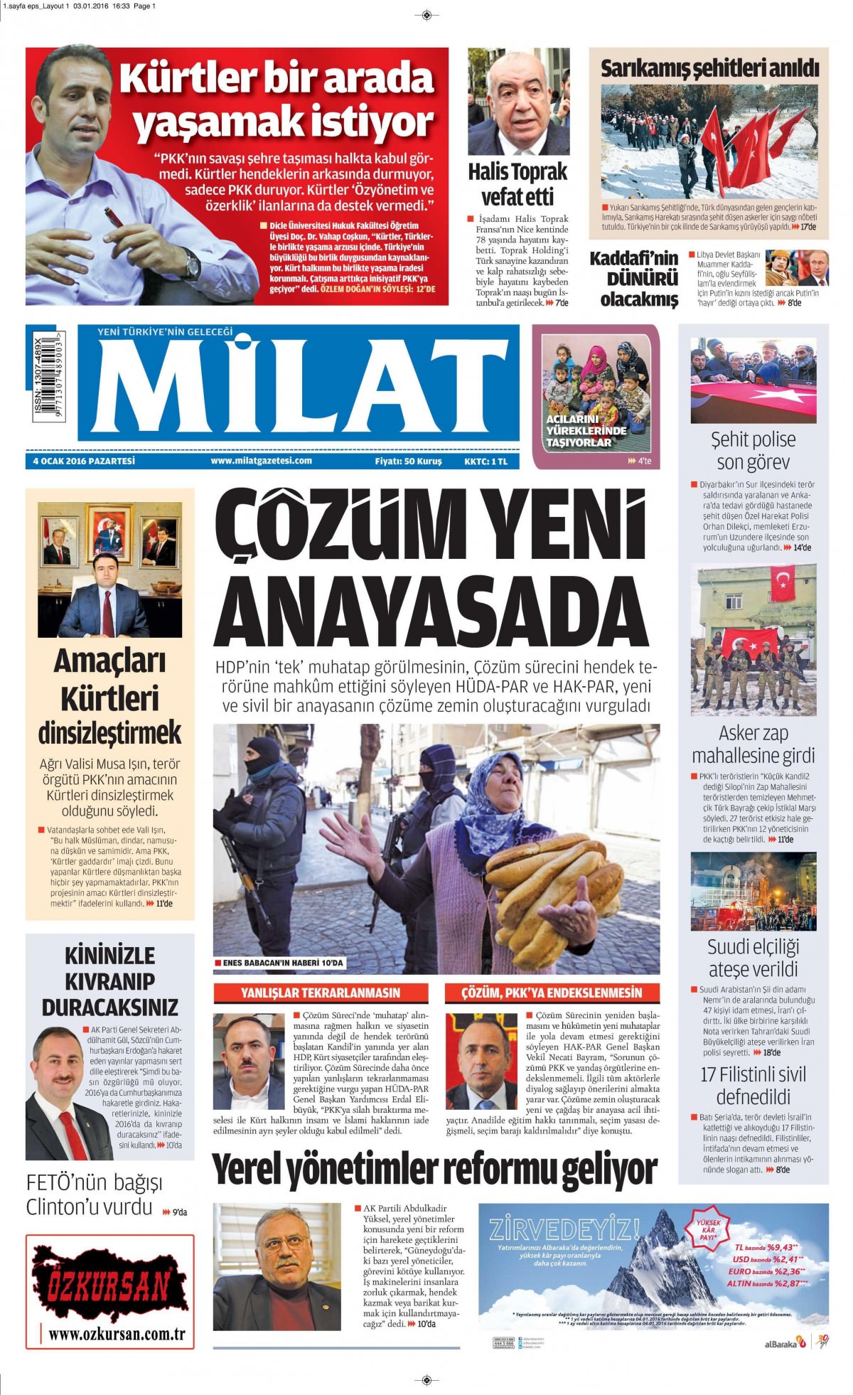 Gazeteler bugün ne yazdı? - 8