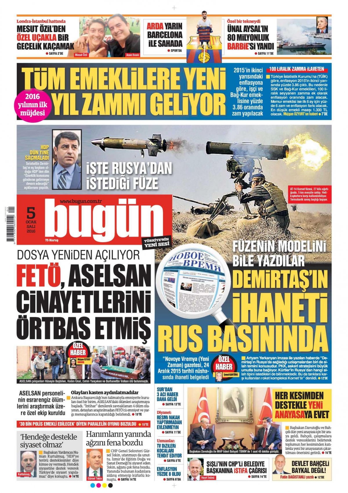 Gazeteler bugün ne yazdı? - 2