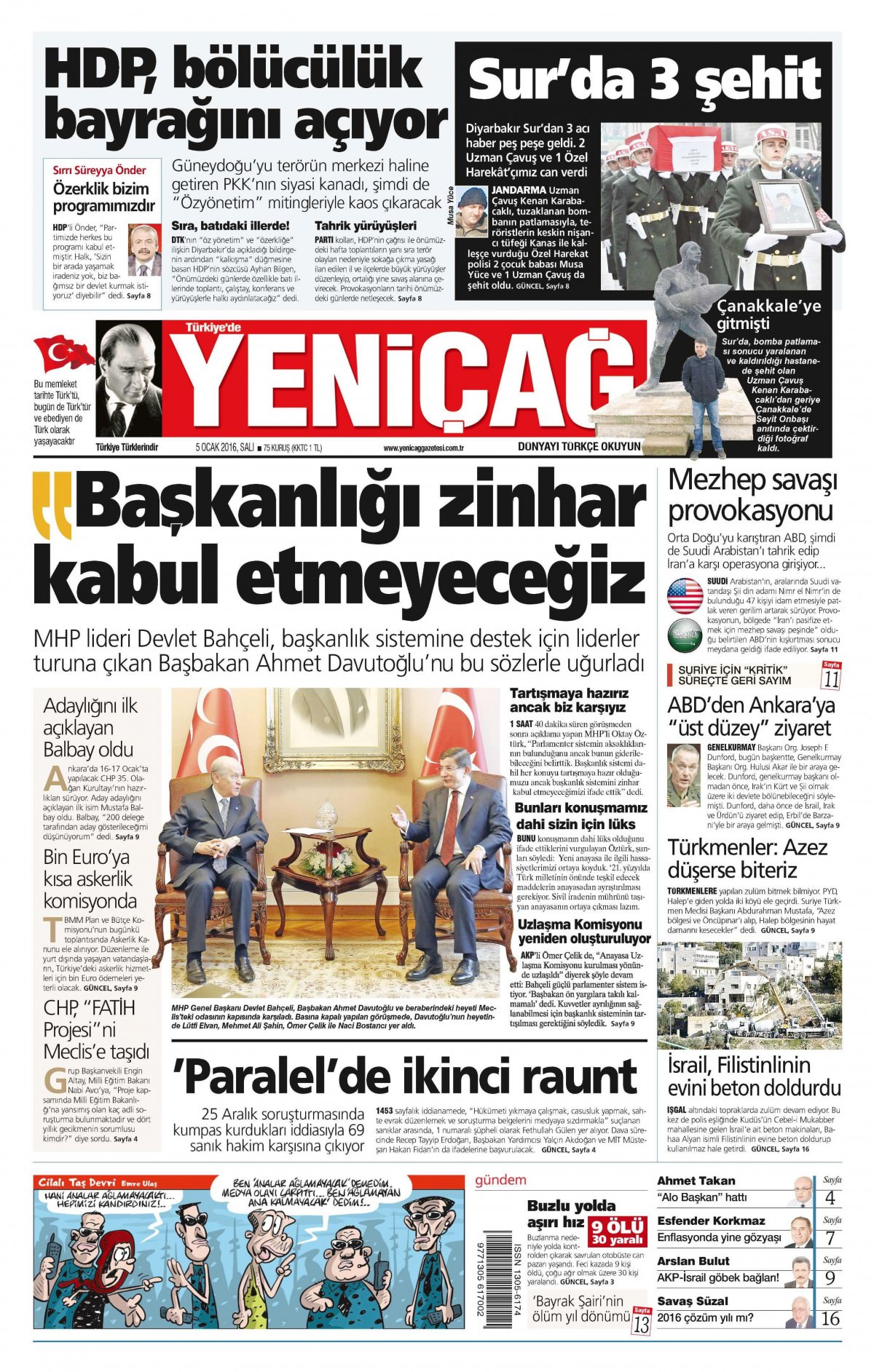 Gazeteler bugün ne yazdı? - 20