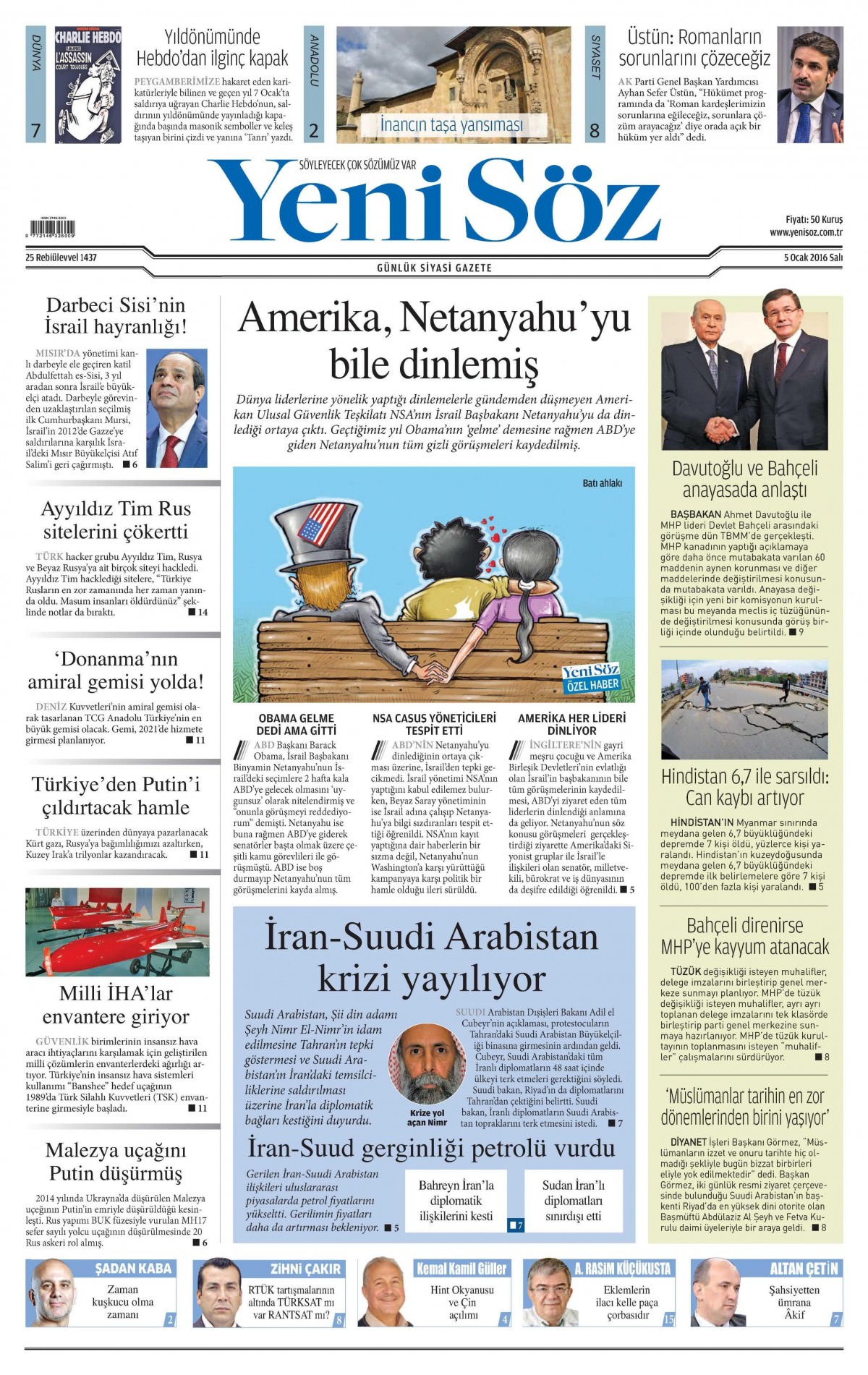 Gazeteler bugün ne yazdı? - 23