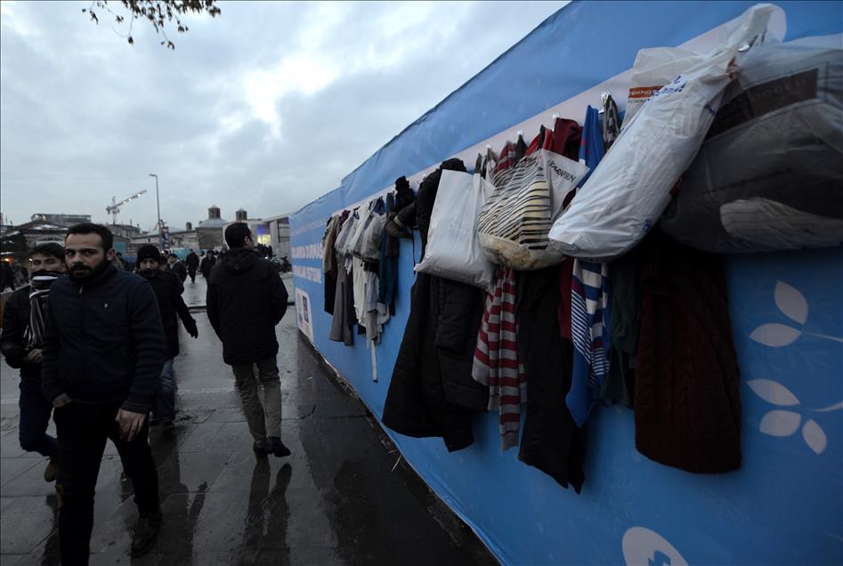 'Dolabında durmasın, sokakları ısıtsın' kampanyası - 5