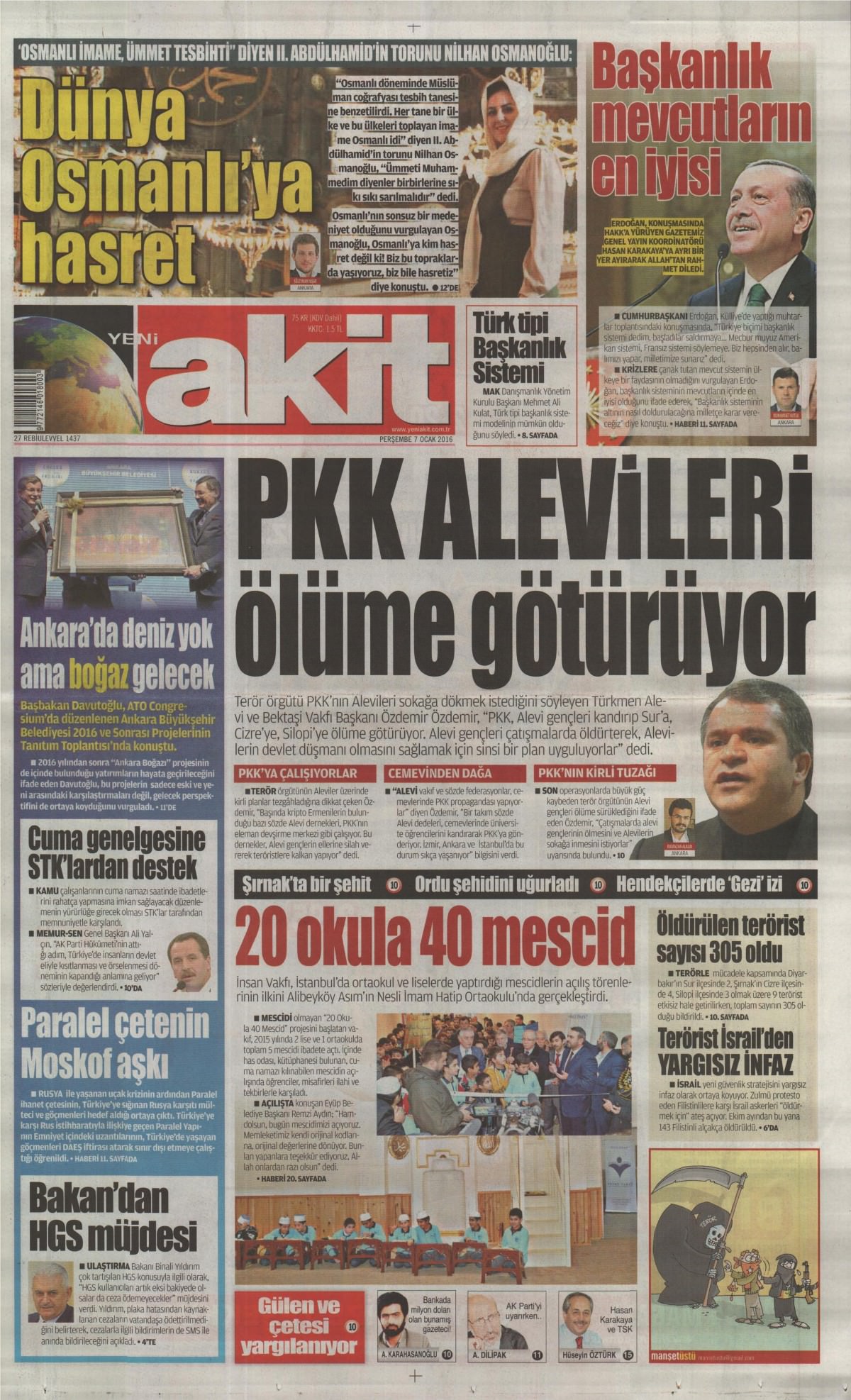 Gazeteler bugün ne yazdı? - 7