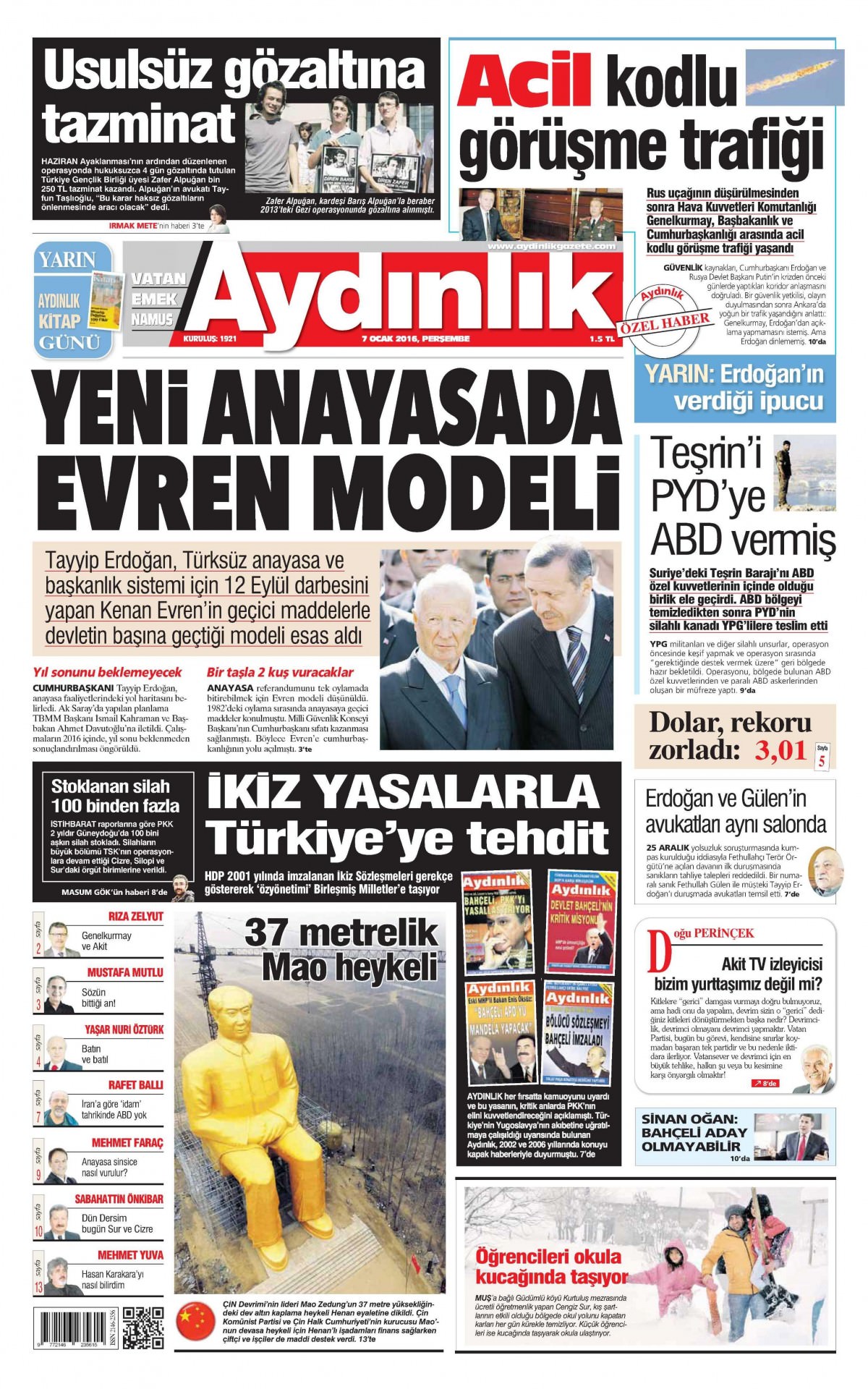 Gazeteler bugün ne yazdı? - 3