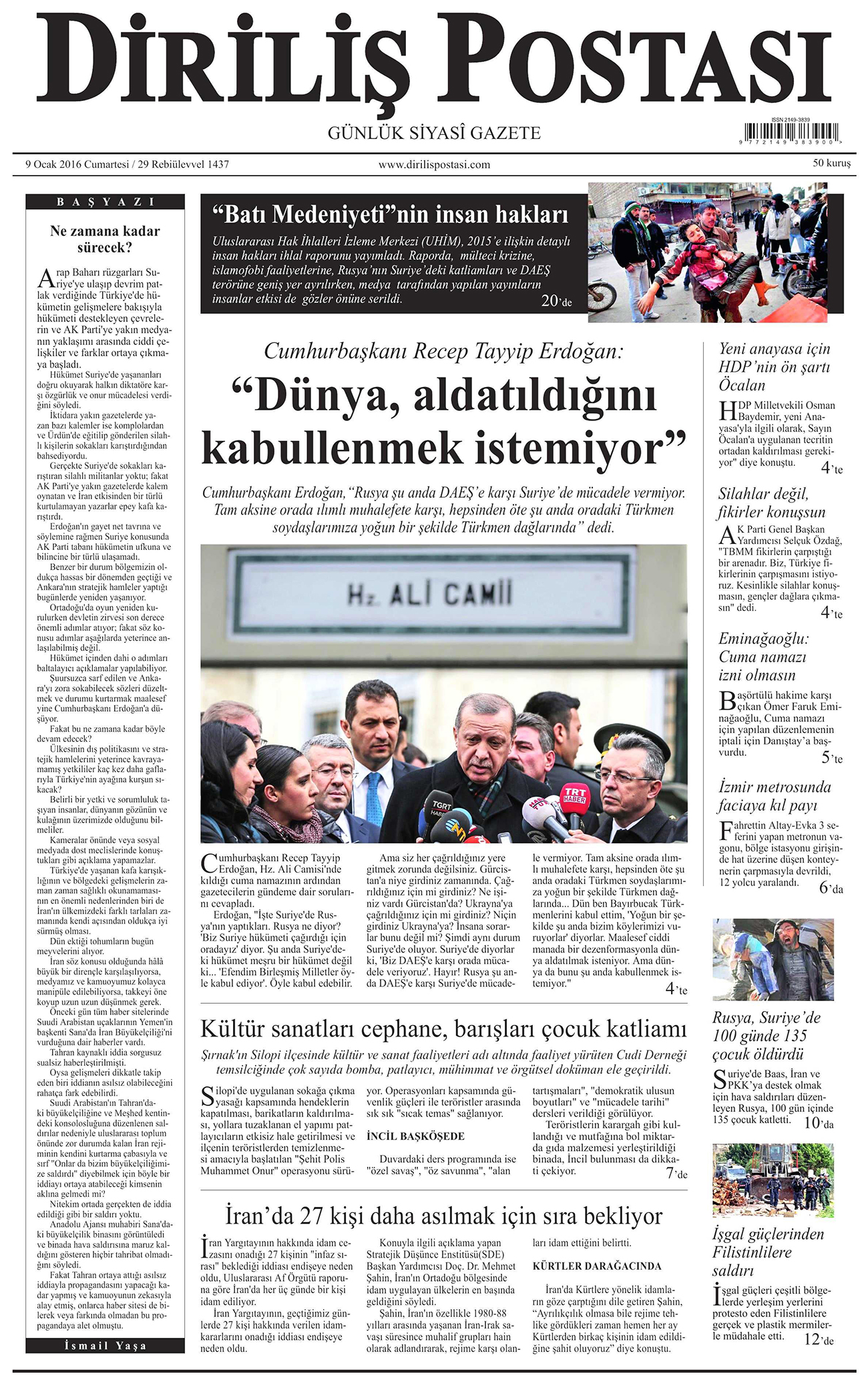 Gazeteler bugün ne yazdı? - 26