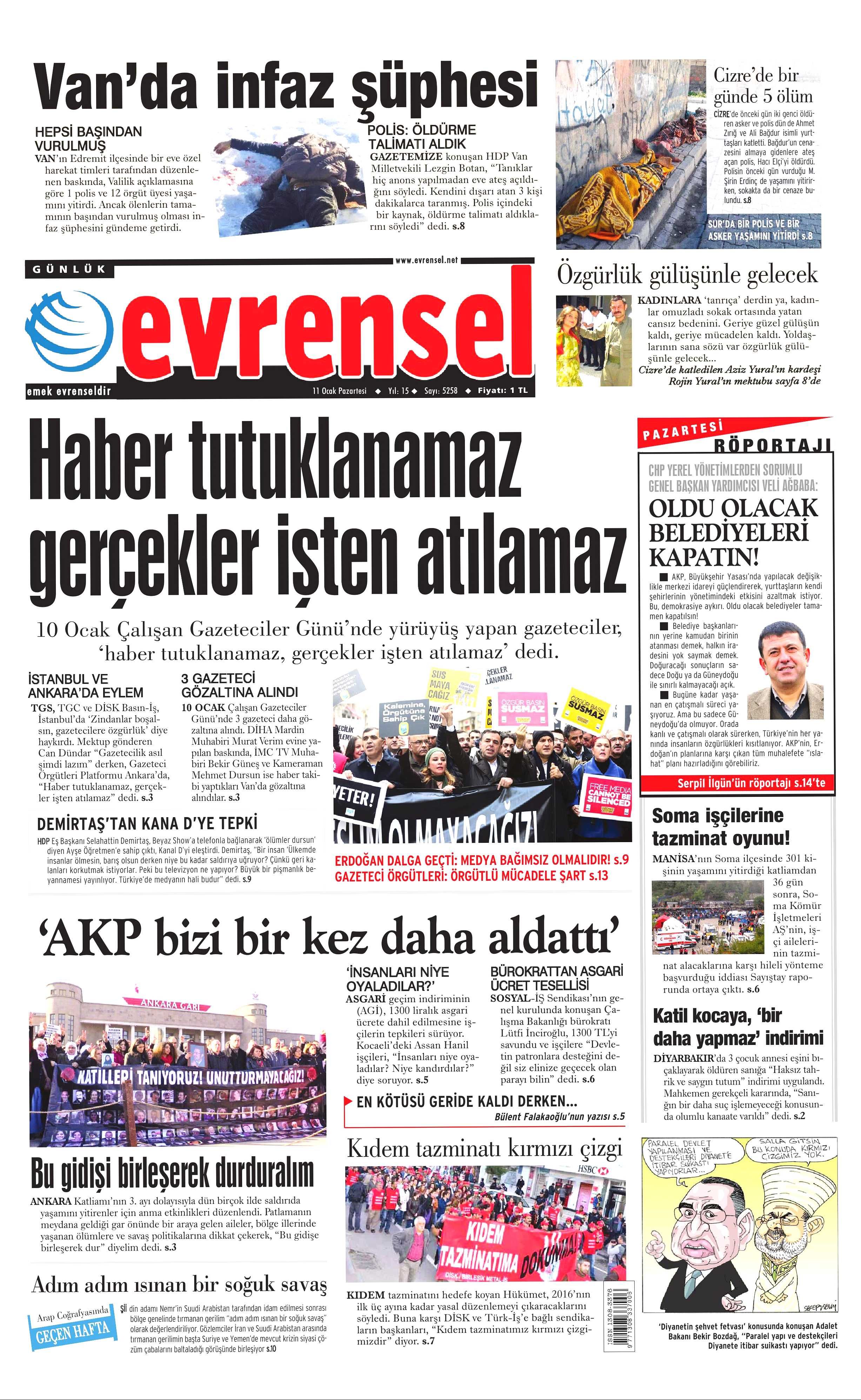 Gazeteler bugün ne yazdı? - 16