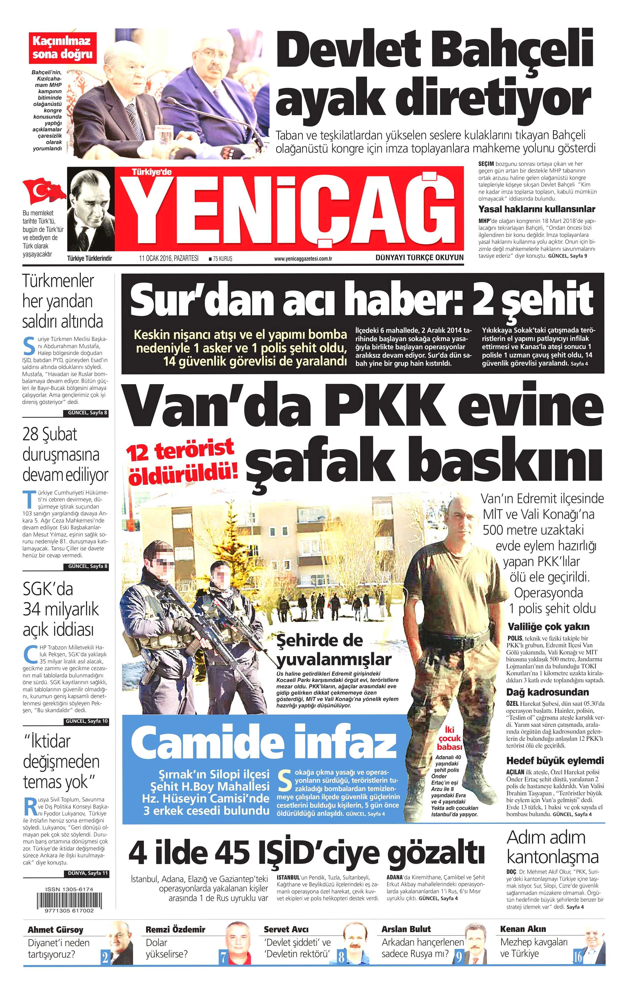 Gazeteler bugün ne yazdı? - 30