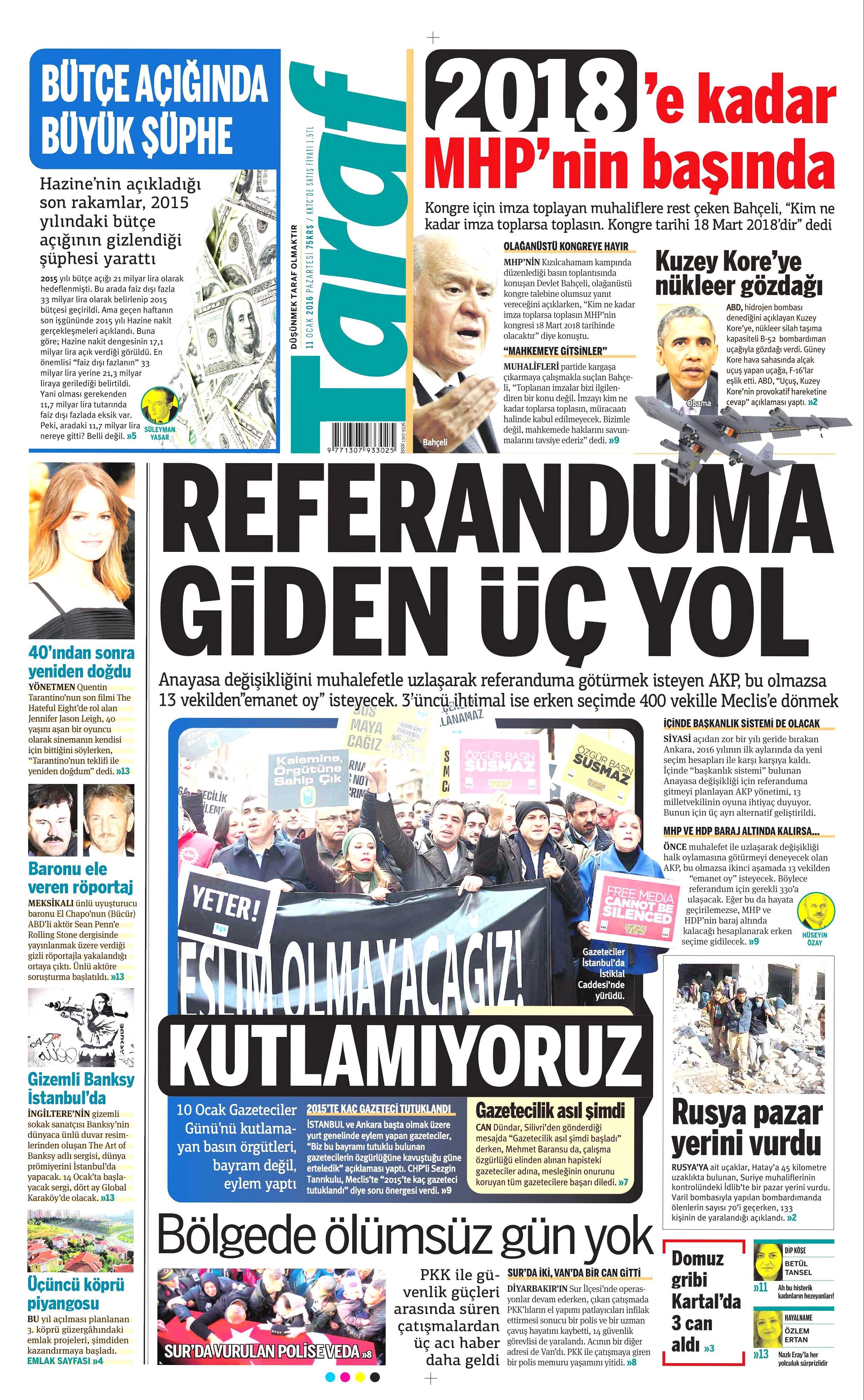 Gazeteler bugün ne yazdı? - 34