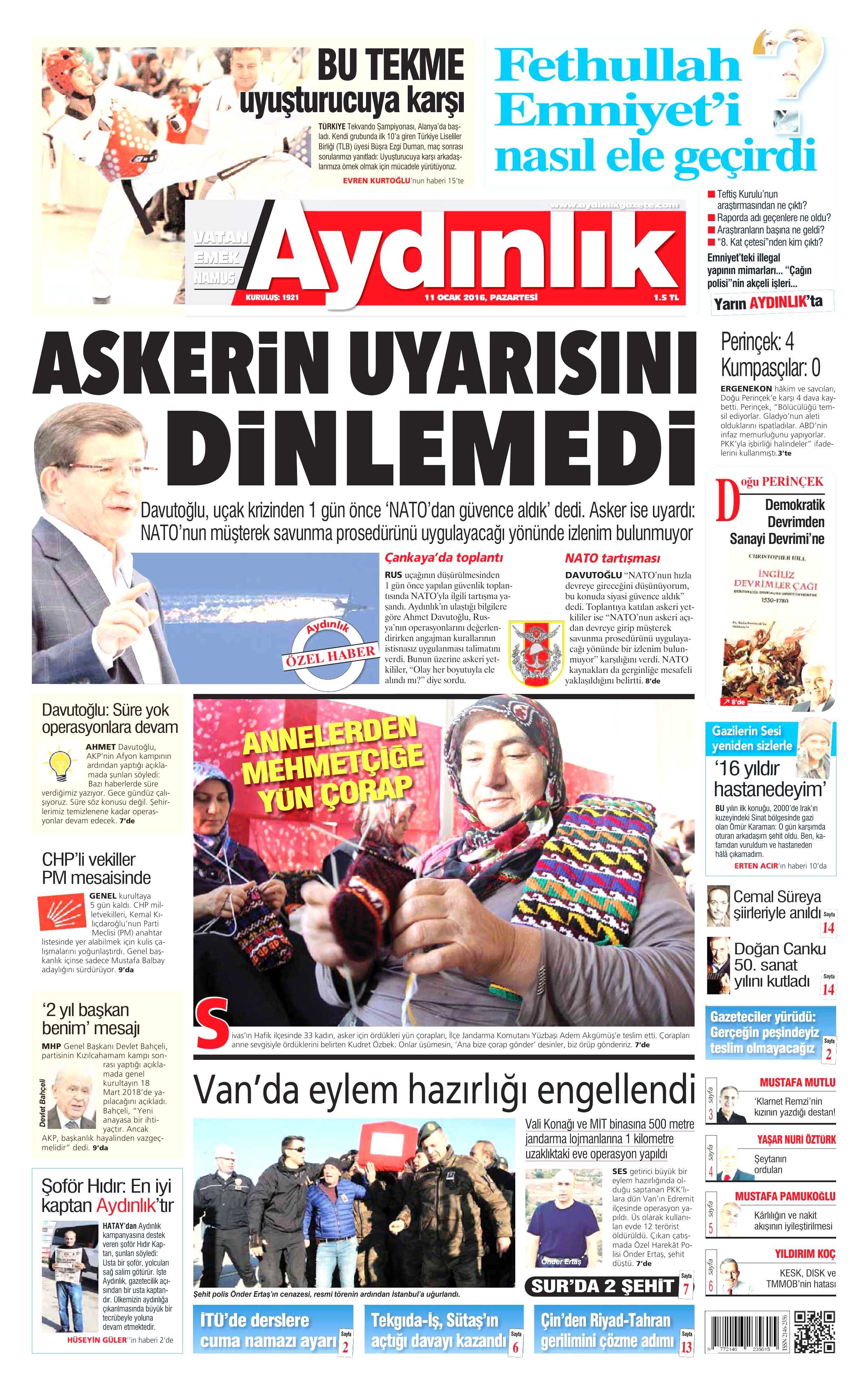 Gazeteler bugün ne yazdı? - 26