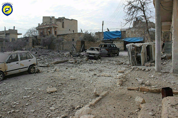 Rus jetleri Halep'te katliam yaptı: 17 ölü - 3