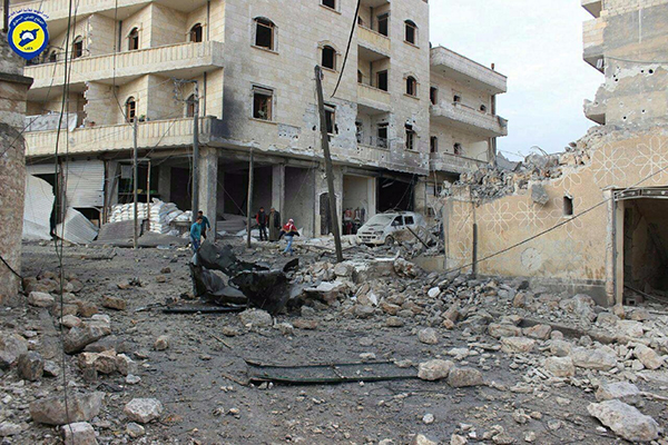 Rus jetleri Halep'te katliam yaptı: 17 ölü - 2