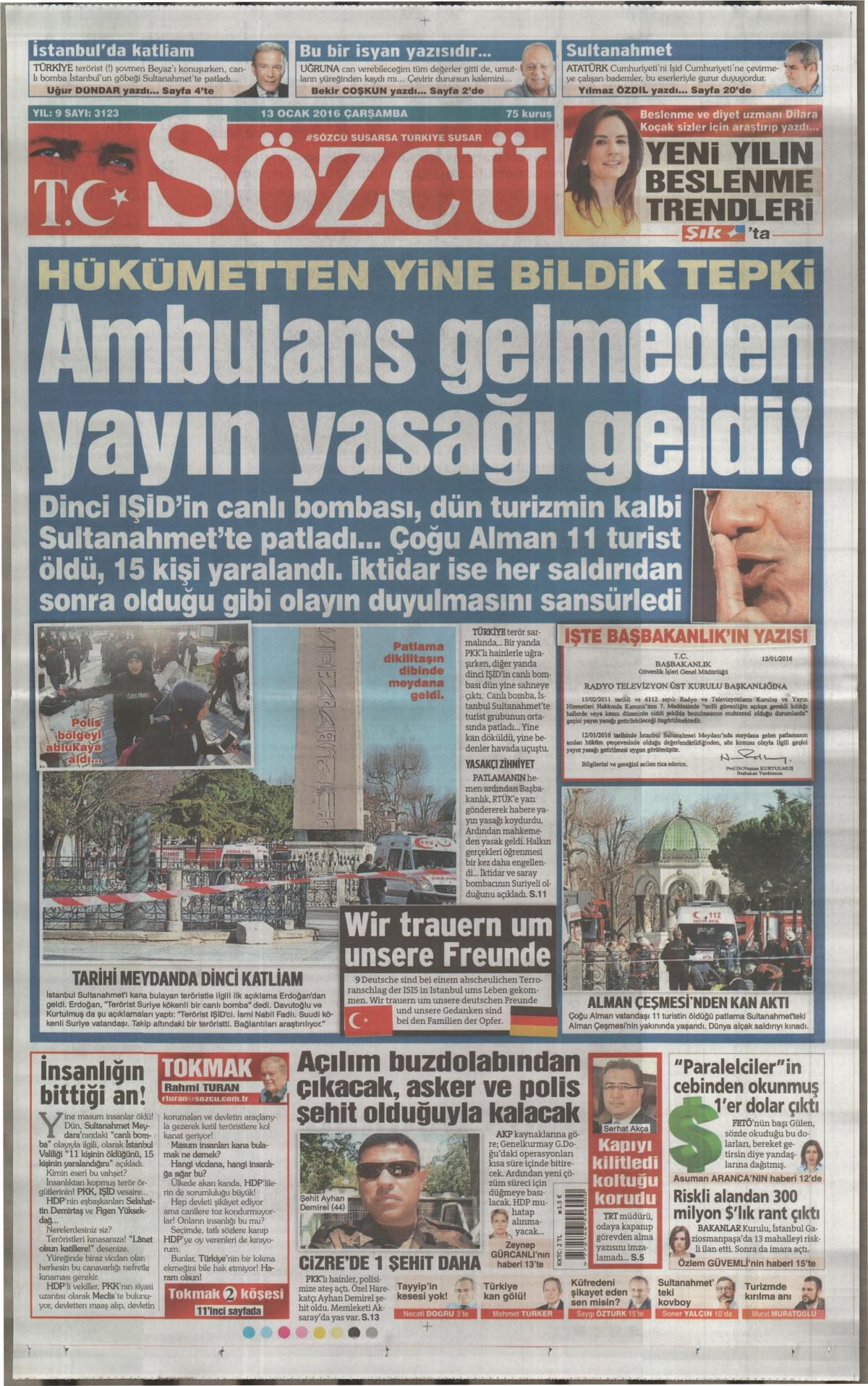 Gazeteler bugün ne yazdı? - 4