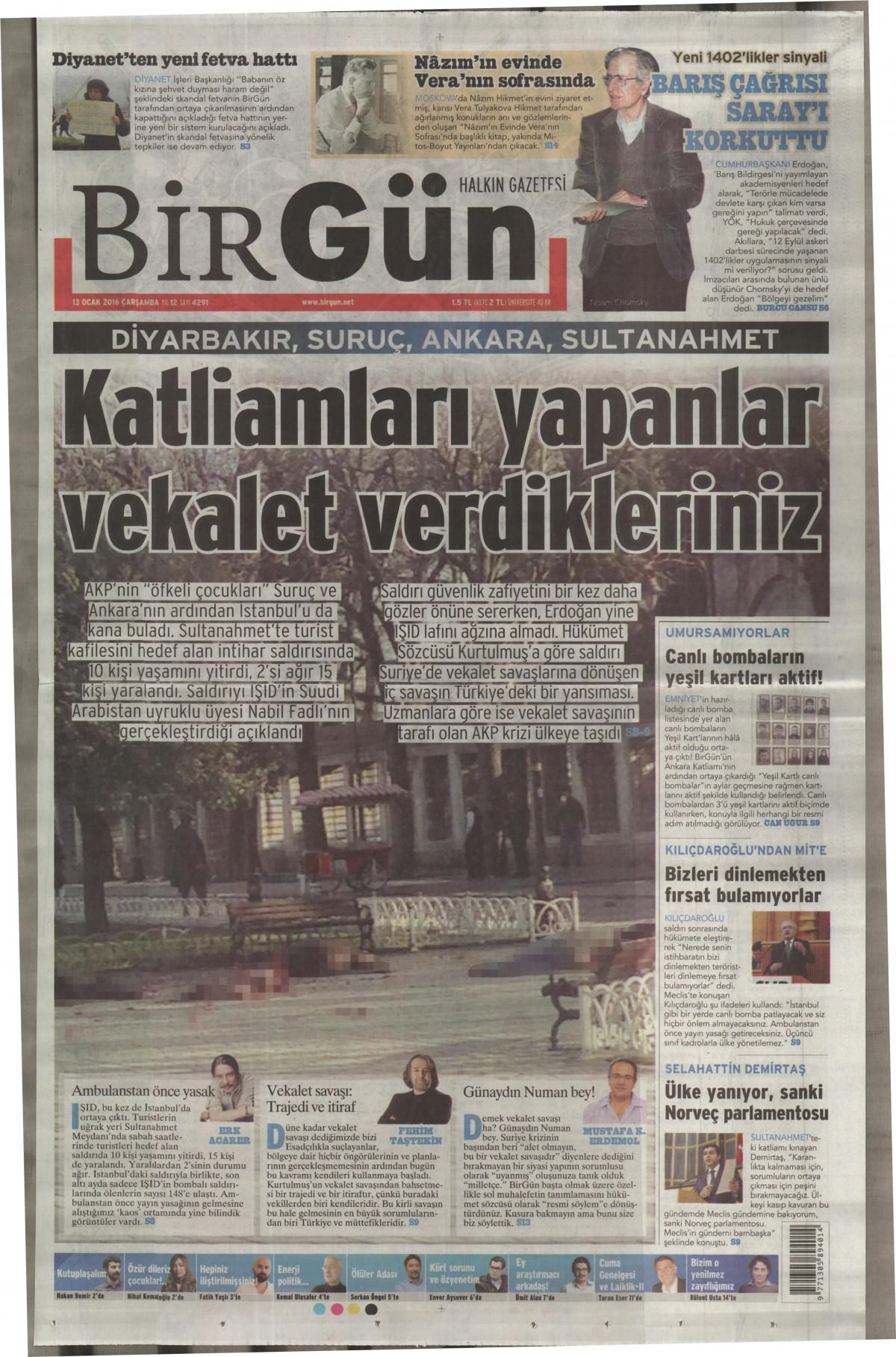 Gazeteler bugün ne yazdı? - 27