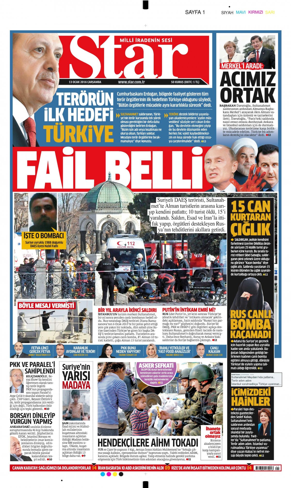 Gazeteler bugün ne yazdı? - 1