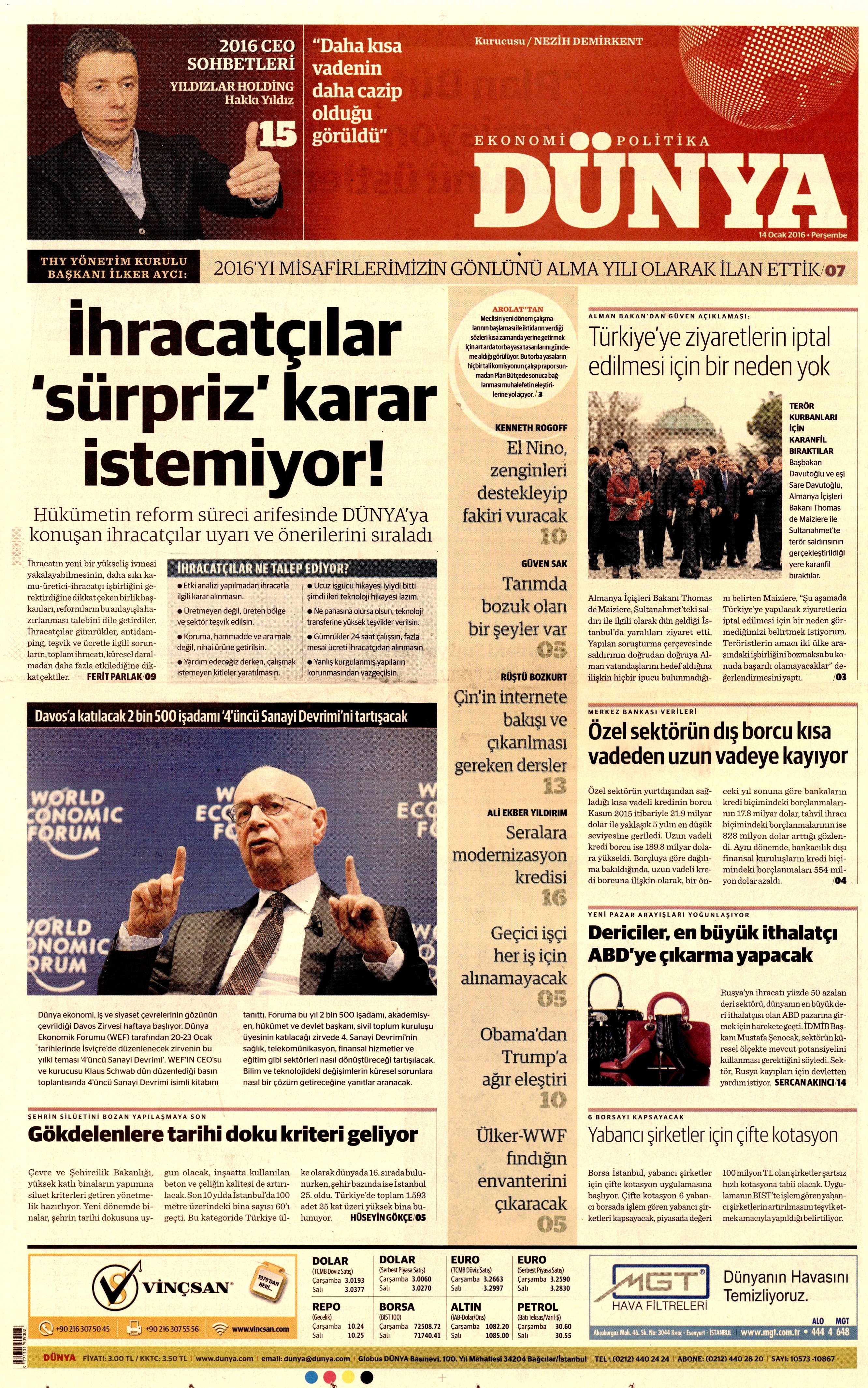 Gazeteler bugün ne yazdı? - 3