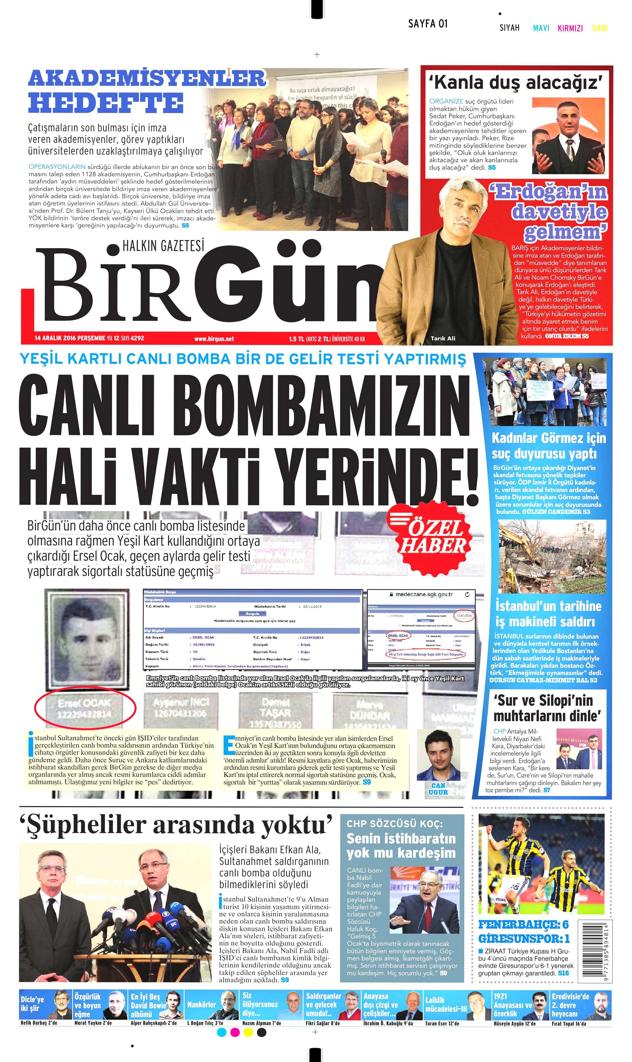 Gazeteler bugün ne yazdı? - 6