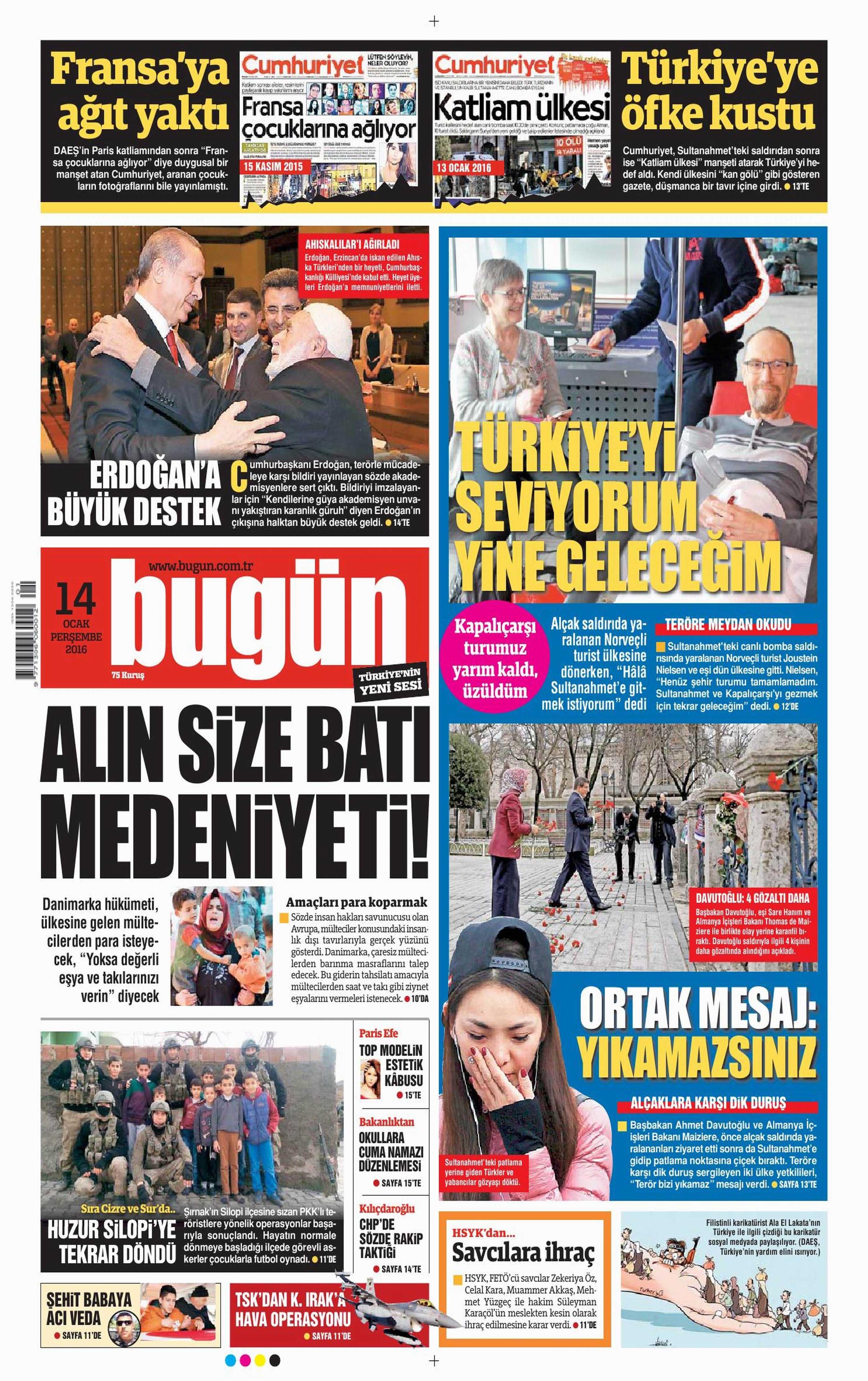 Gazeteler bugün ne yazdı? - 8