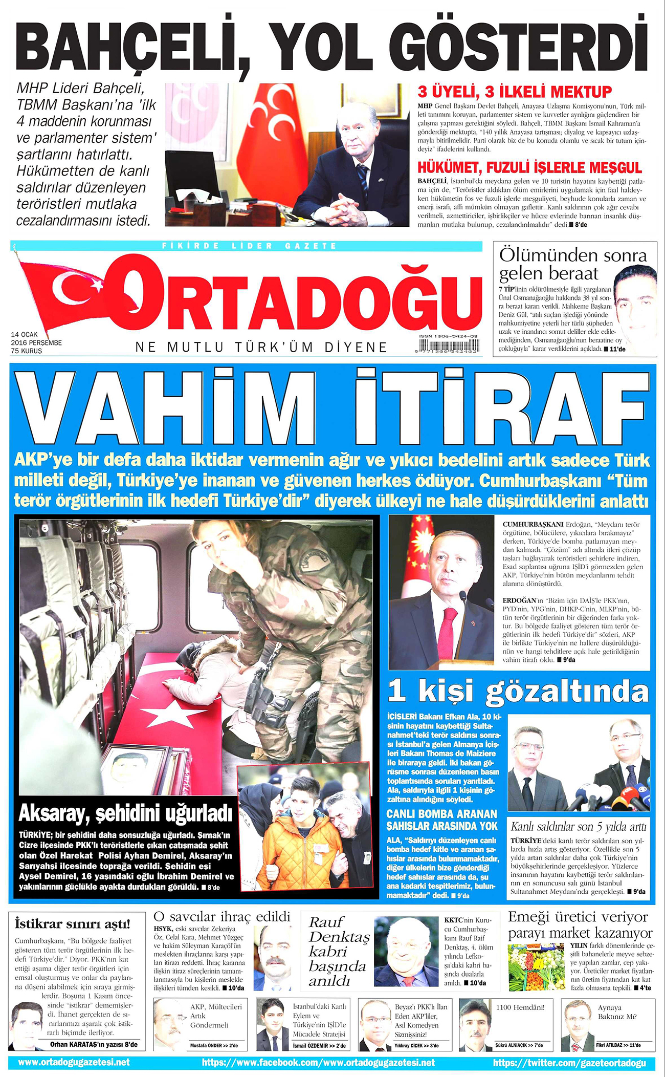 Gazeteler bugün ne yazdı? - 23