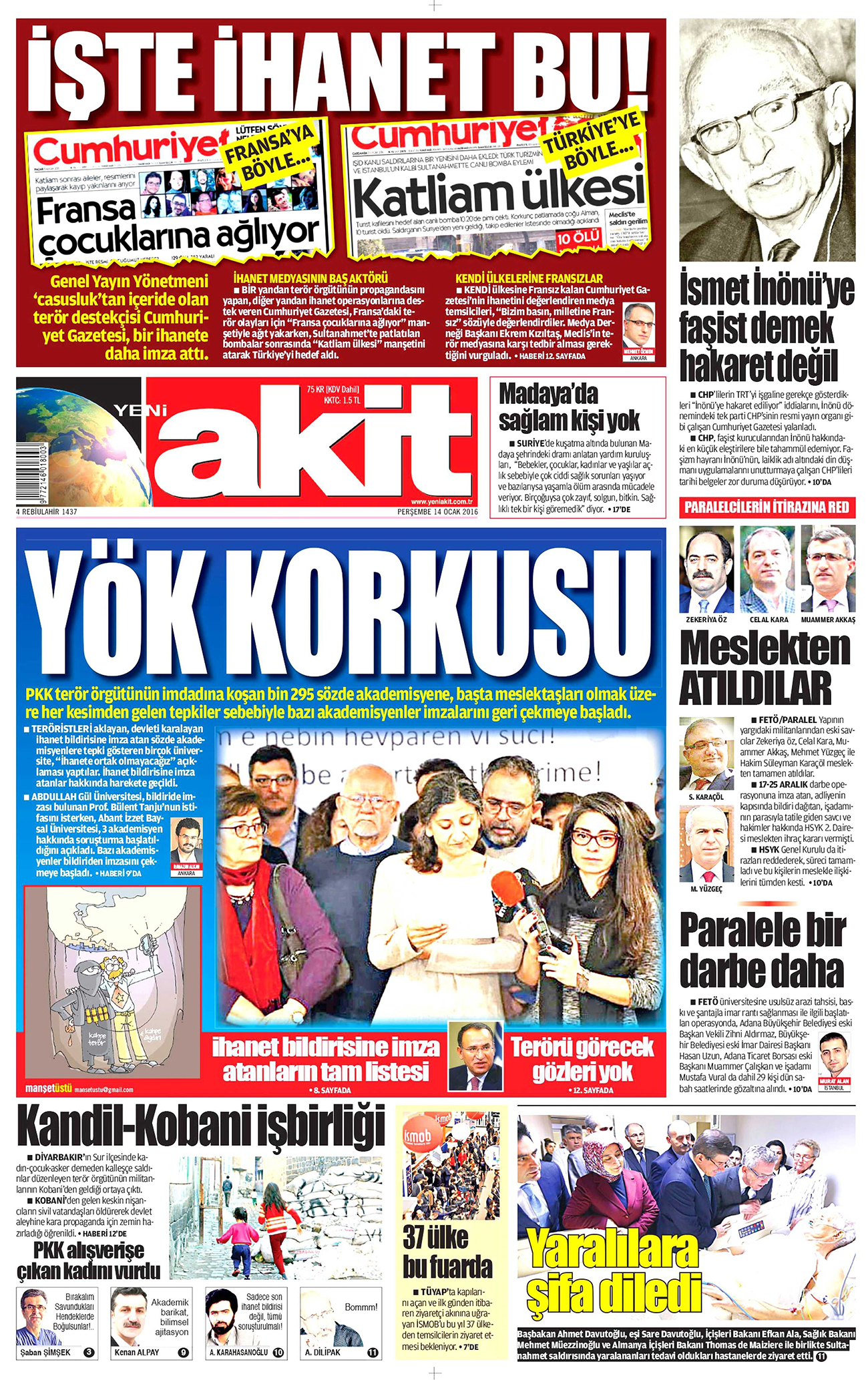 Gazeteler bugün ne yazdı? - 11