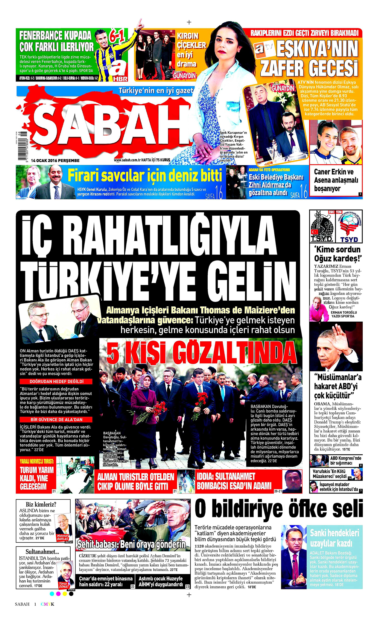 Gazeteler bugün ne yazdı? - 12