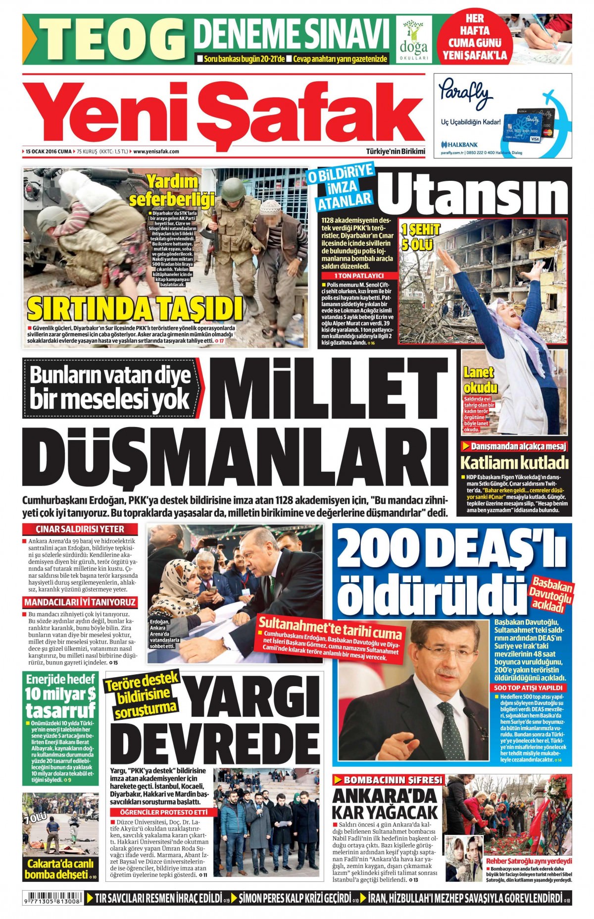 Gazeteler bugün ne yazdı? - 12