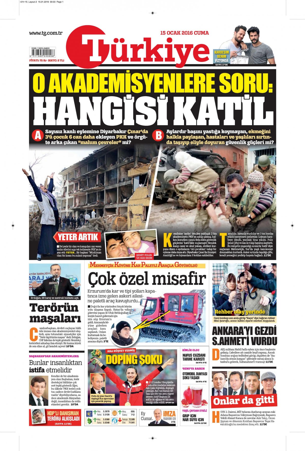 Gazeteler bugün ne yazdı? - 8