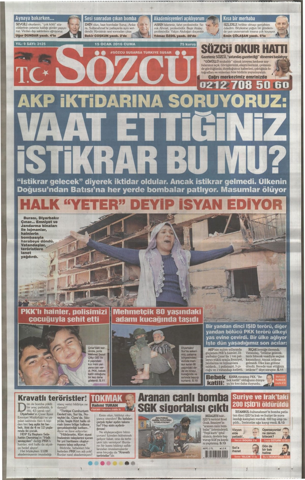 Gazeteler bugün ne yazdı? - 20
