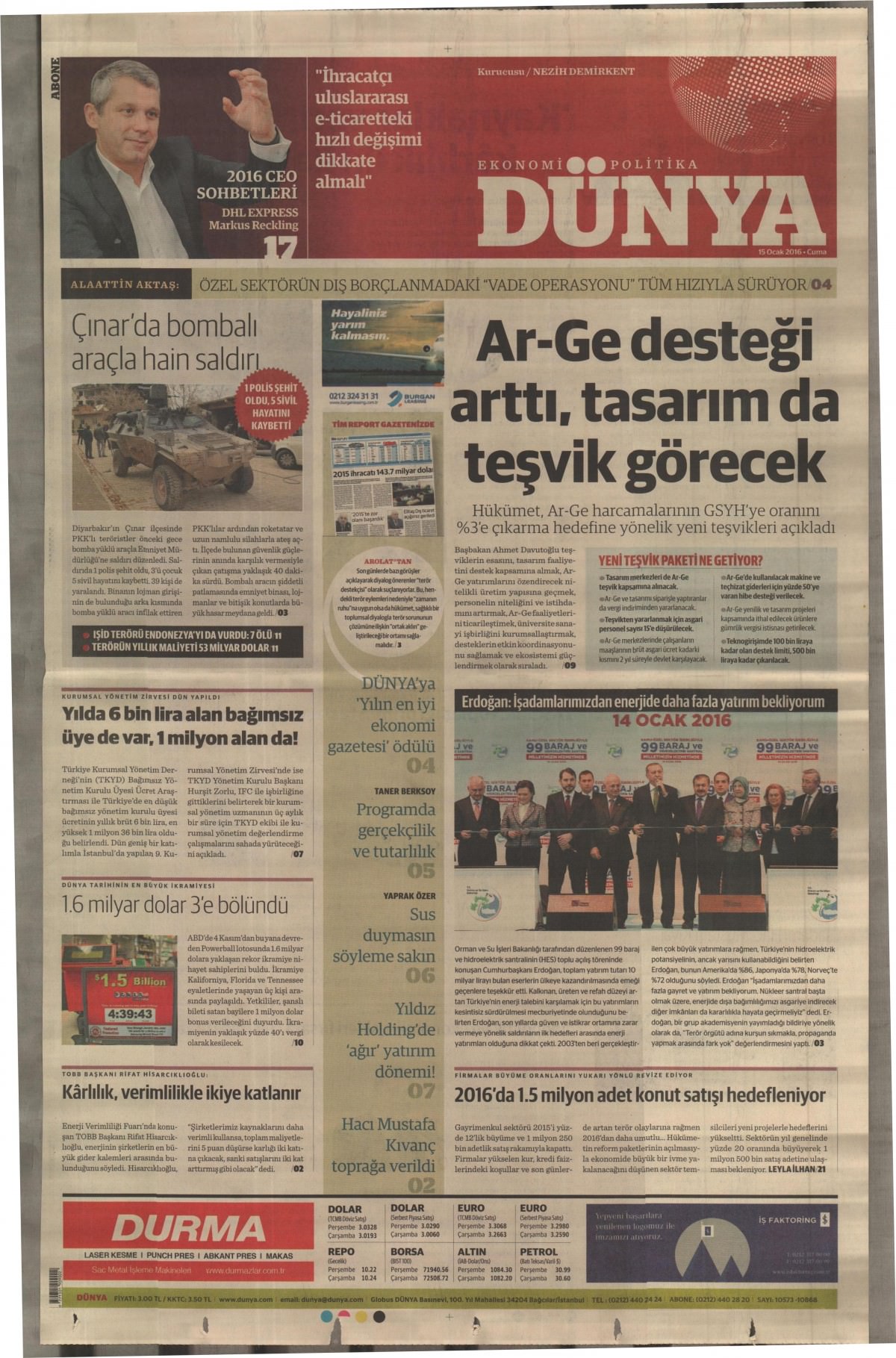 Gazeteler bugün ne yazdı? - 6