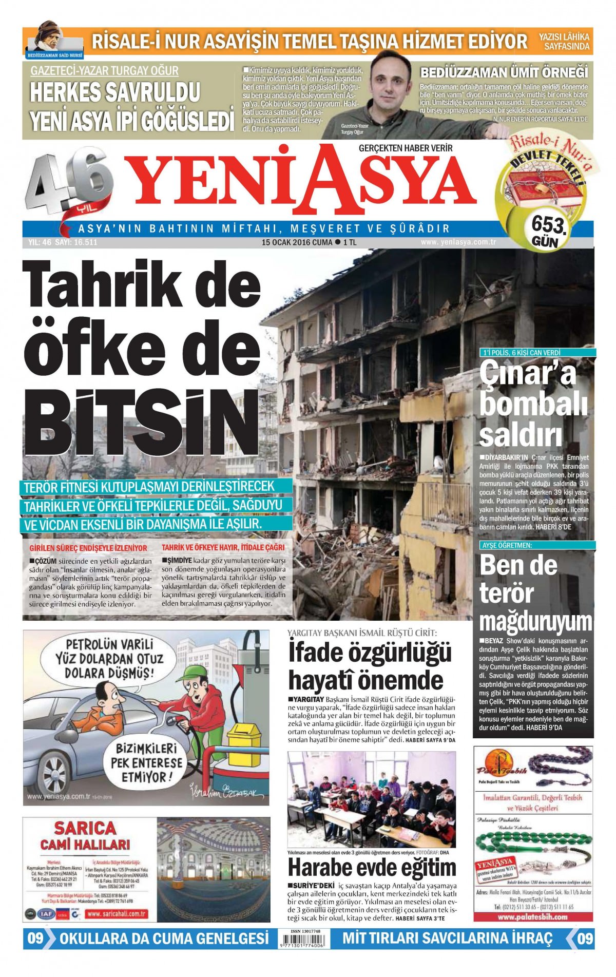 Gazeteler bugün ne yazdı? - 28