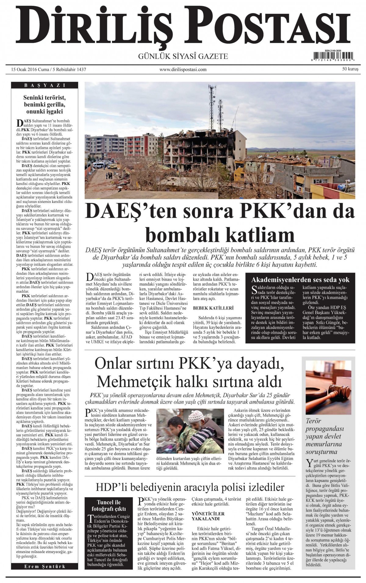 Gazeteler bugün ne yazdı? - 24