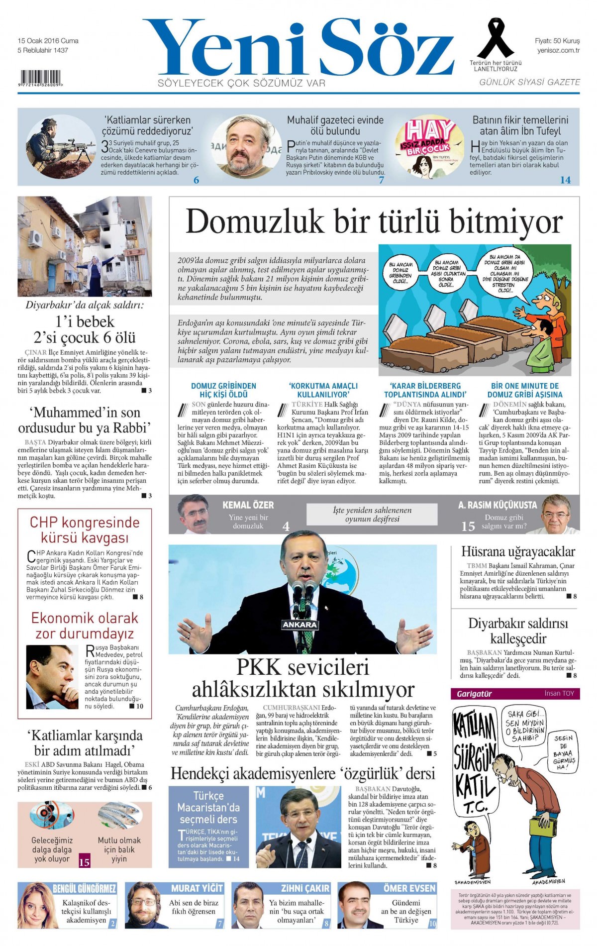 Gazeteler bugün ne yazdı? - 5