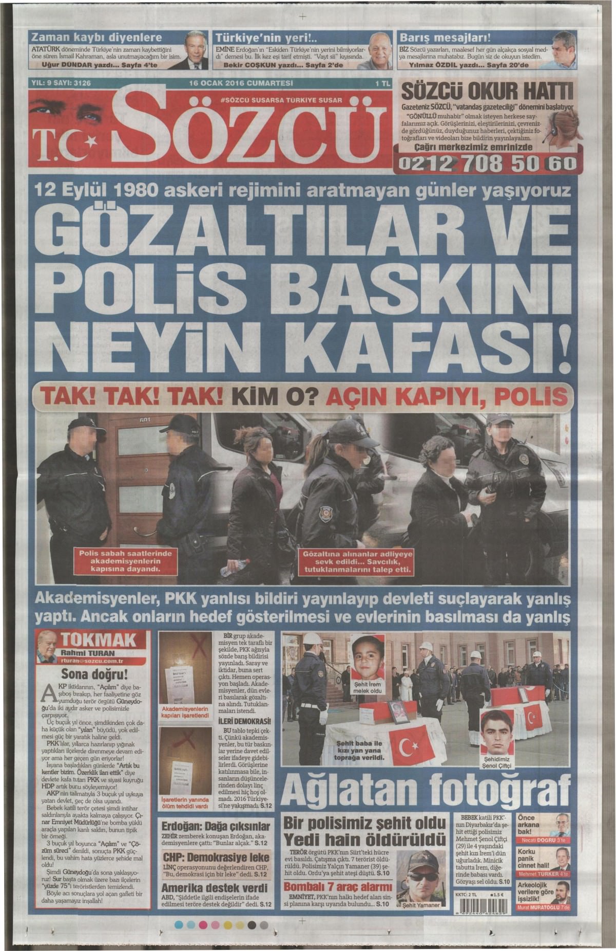 Gazeteler bugün ne yazdı? - 18
