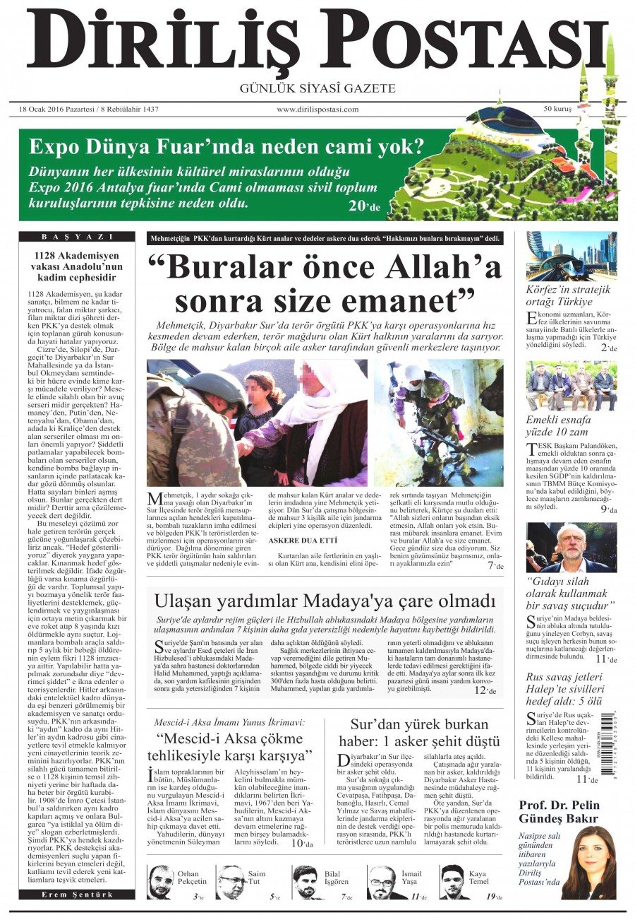 Gazeteler bugün ne yazdı? - 890